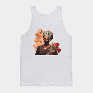 Mature Femininity Art Beautiful Women Tank Top